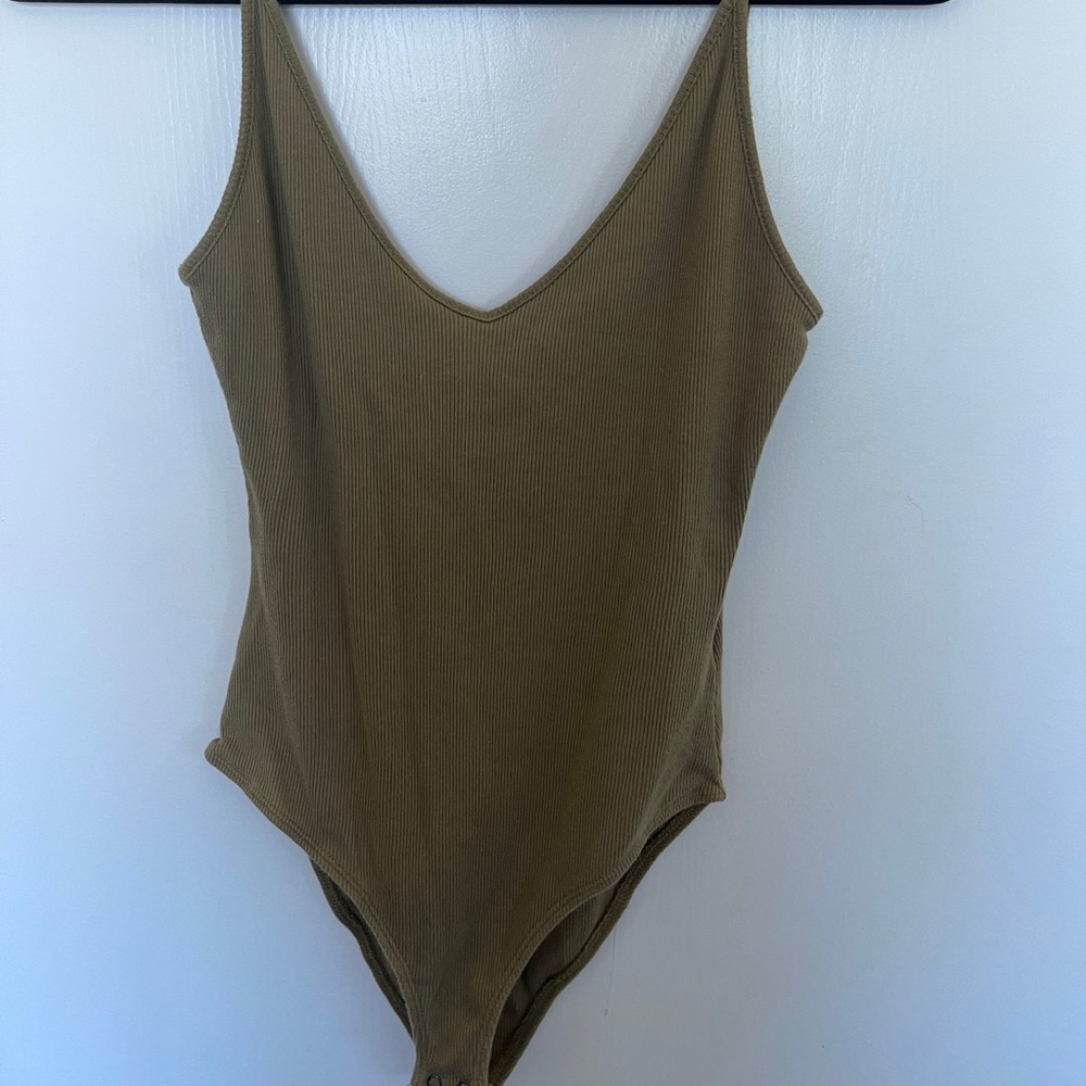 Green body suit